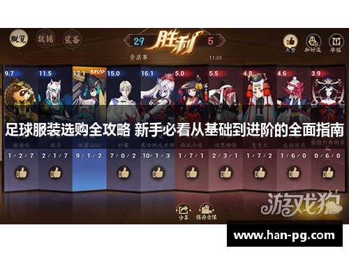 足球服装选购全攻略 新手必看从基础到进阶的全面指南